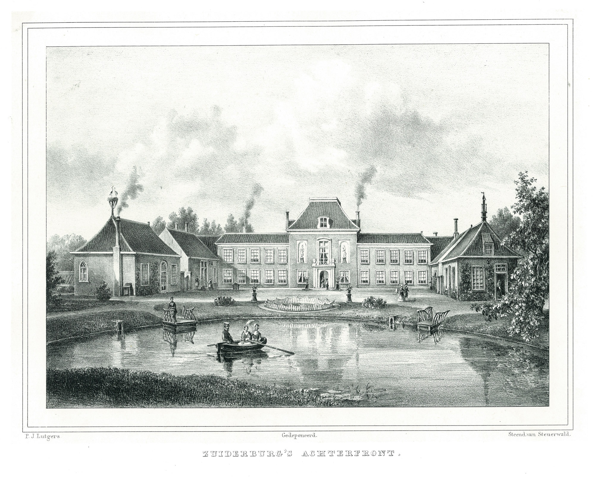 Zuiderburg’s achterfront 