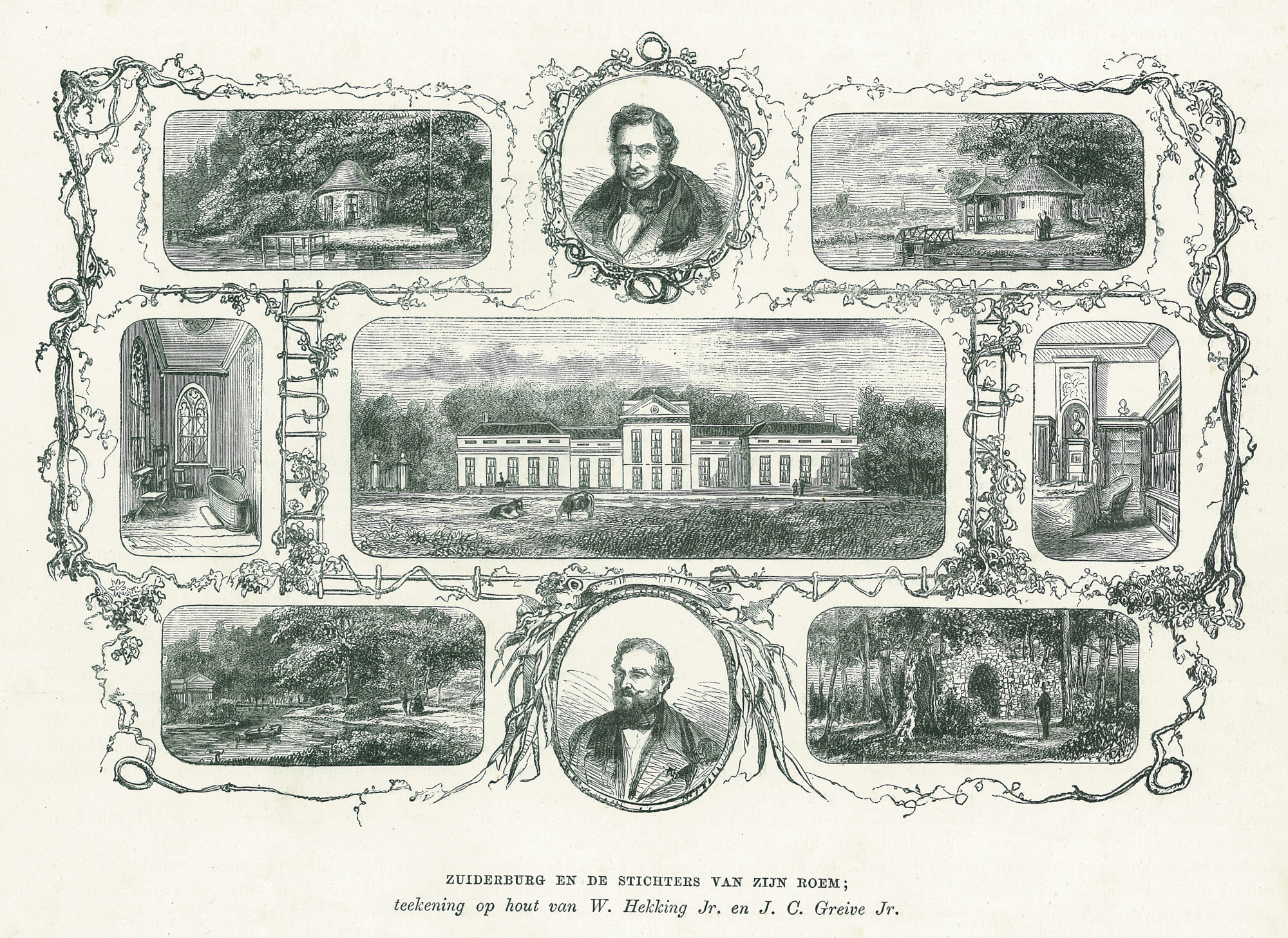 ZUIDERBURG EN DE STICHTERS VAN ZIJN ROEM     