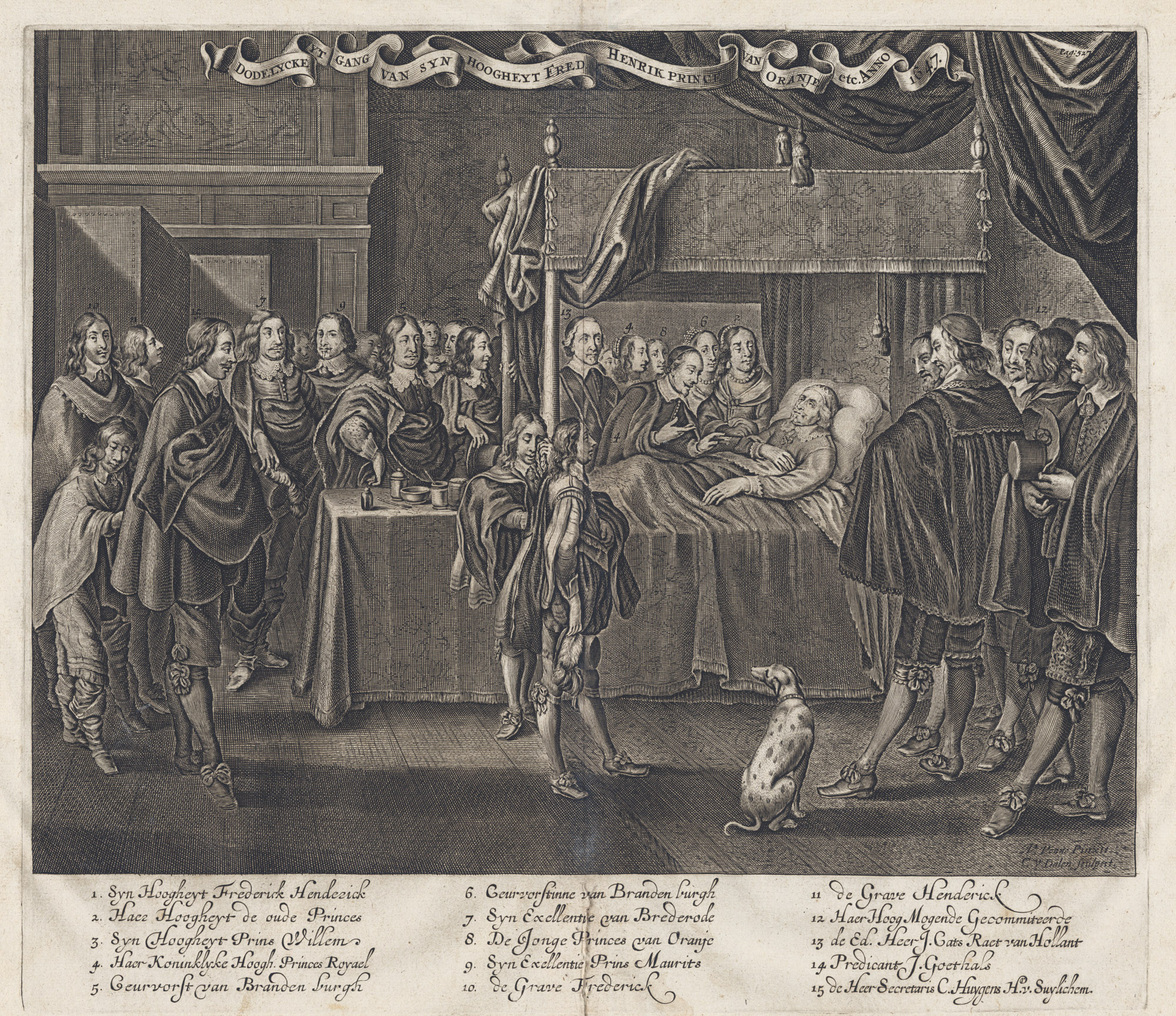 Dodelyke uytgang van Fred. Hendrik anno 1647 